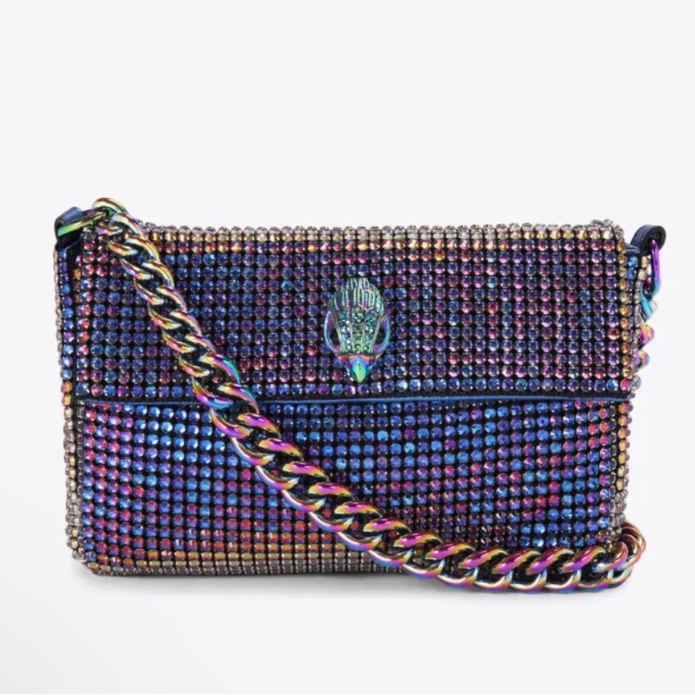✨ Kurt Geiger Crystal Eagle Iridescent Shoulder Bag ✨ SOLD OUT EVERYWHERE ✨ - Picture 3 of 7